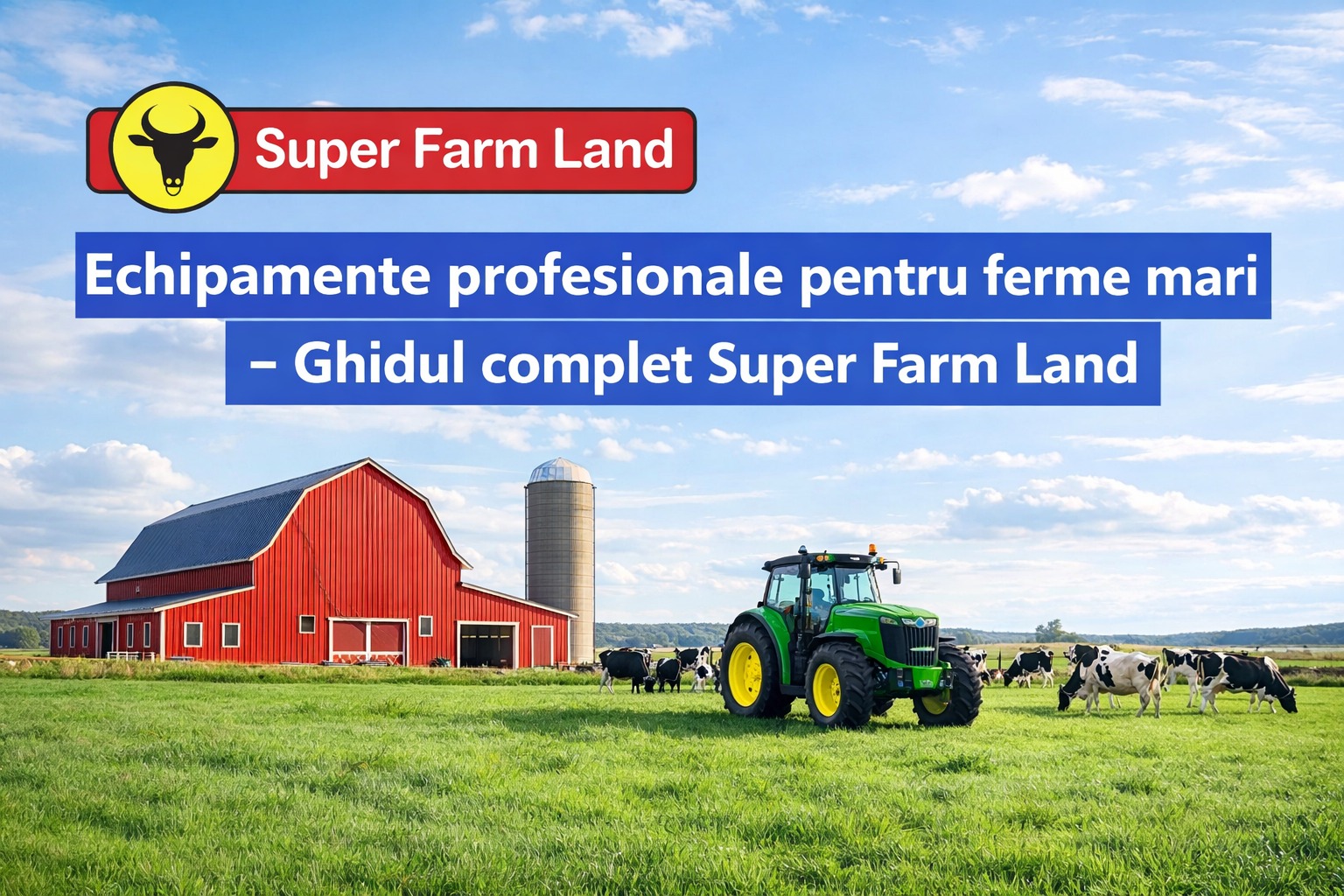 Echipamente profesionale pentru ferme mari Echipamente profesionale pentru ferme mari