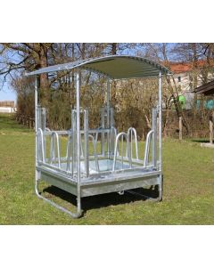 Iesle patrata cu 8 locuri de hranire