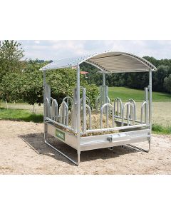 Iesle patrata cu grilaj orizontal cu 12 locuri