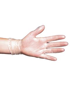 Manusi de unica folosinta Vinyl 0.075 mm