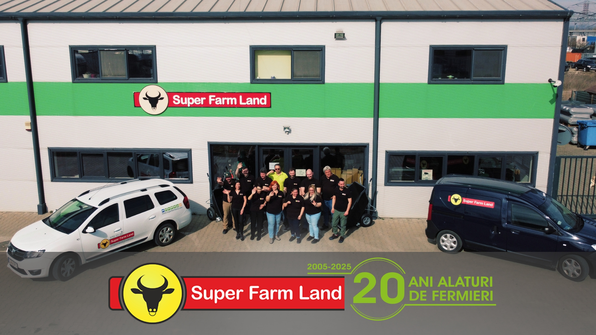Depozitul Super Farm Land din Cluj si echipa noastra