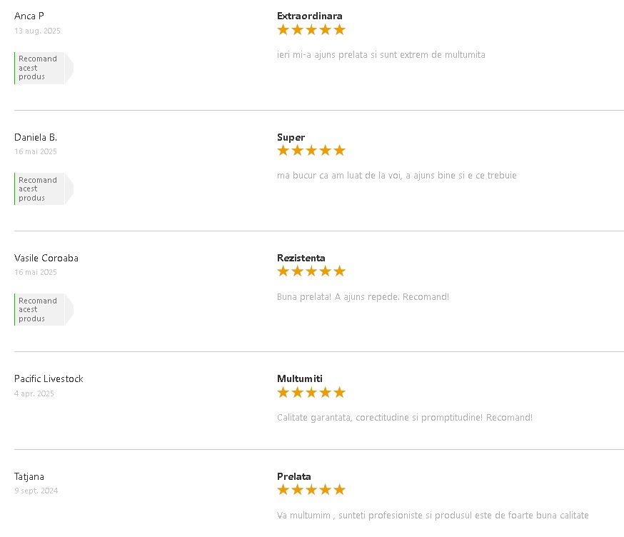 testimoniale clienti prelata baloti