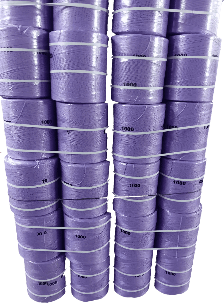 24 de bobine de ata pentru balotat de 1000, lavanda, poza din depozit